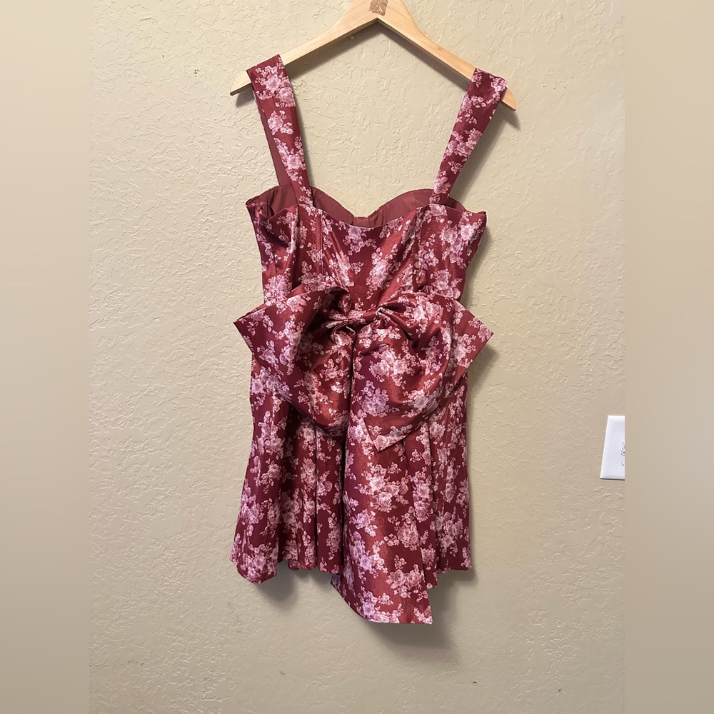 Altar'd State Pink Floral Mini Dress - Picture 6 of 9
